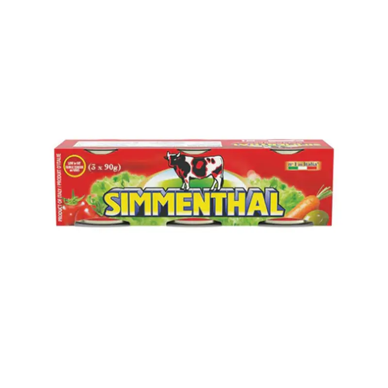 SIMMENTHAL - READY TO EAT BEEF IN JELLY 32x3x90 GR