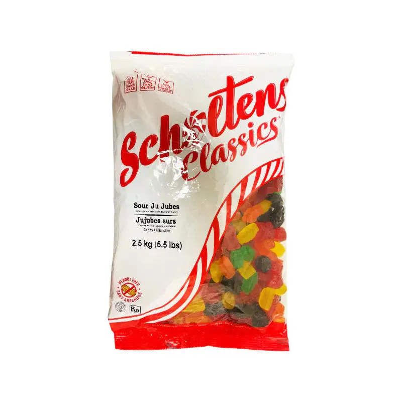 SCHOLTENS - SOUR JUBES 4x2.5 KG