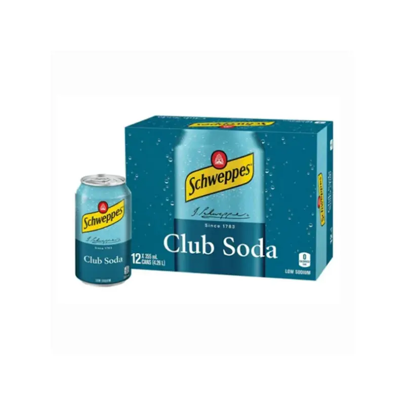SCHWEPPES - CLUB SODA PALLET 264x12x355ML