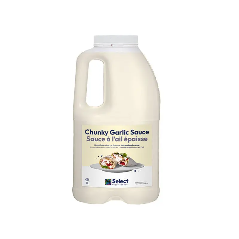 SELECT - CHUNKY GARLIC SAUCE 4LT