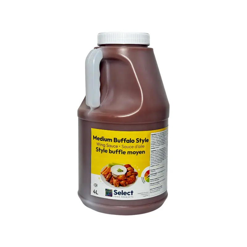 SELECT - WING SAUCE MEDIUM BUFFALO 4LT