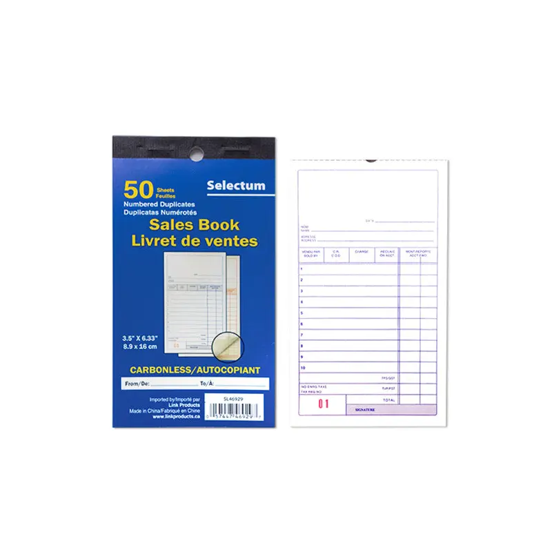 SELECTUM - 50 DUPLICATE SALES BOOK 1 UN