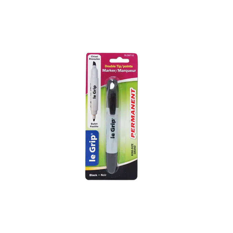 SELECTUM - BLACK DOUBLE END PERMANENT MARKER EA