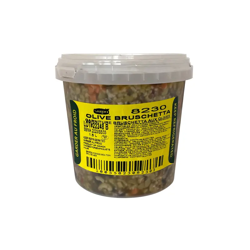 SARDO - OLIVE BRUSCHETTA 1.5KG