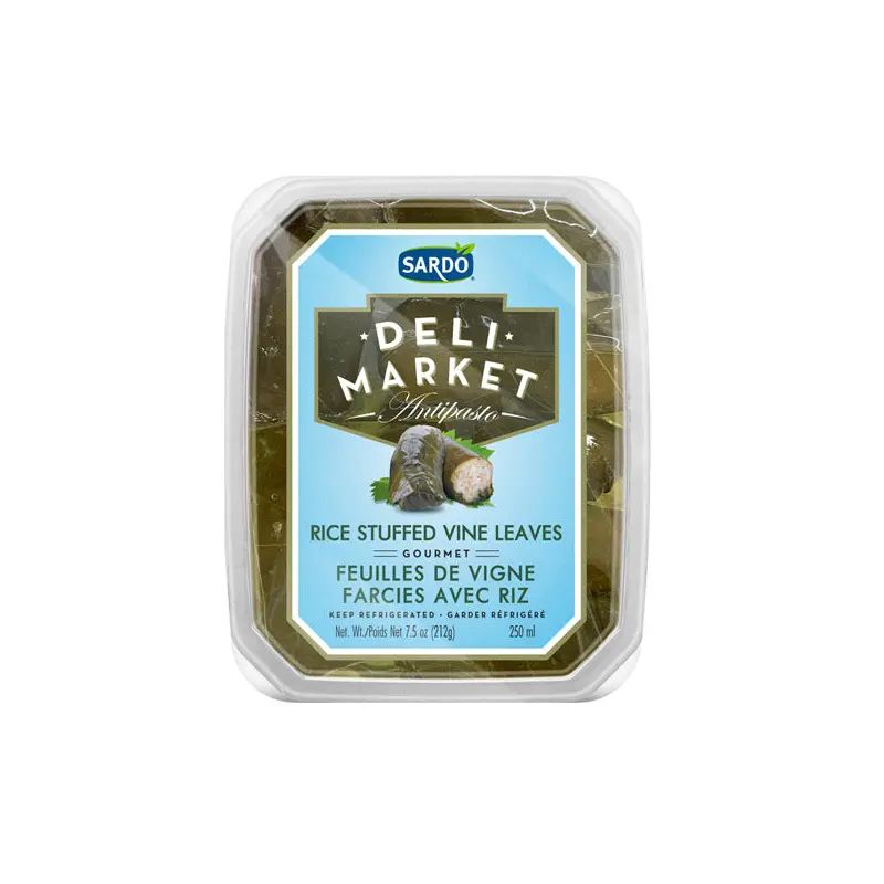 SARDO - RICE STUFFED VINE LEAVES ANTIPASTO 250ML