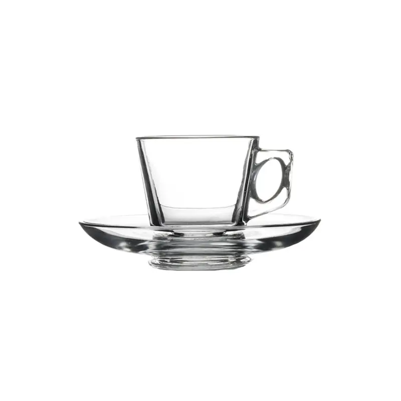 SAFDIE AND CO - VELA ESPRESSO 80ML CUP SAUCER SET 6 PK