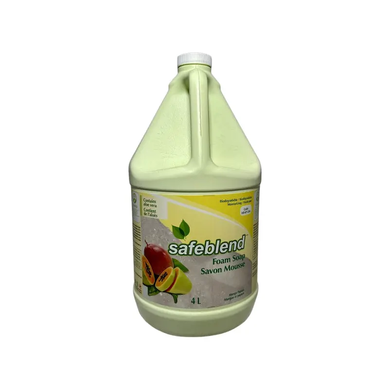 SAFEBLEND - FOAM SOAP MANGO PAPAYA 4x4 LT