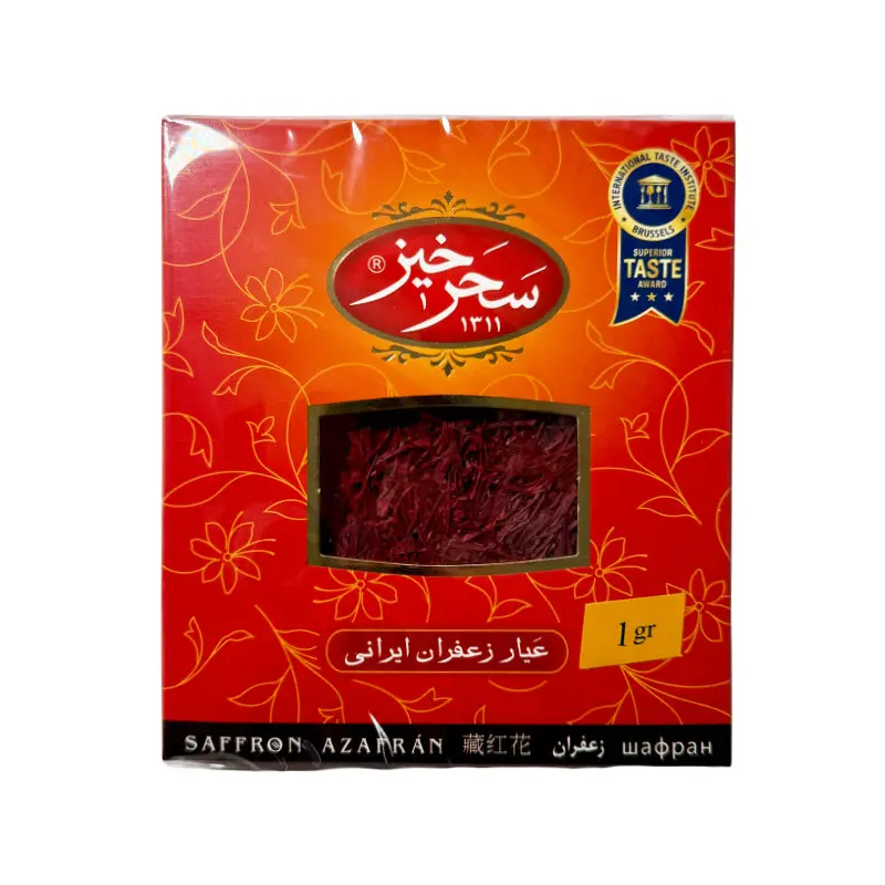 SAHARKHIZ - ALL RED SAFFRON BOX 1GR