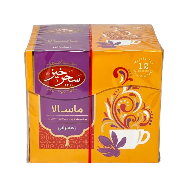 SAHARKHIZ - SAFFRON MASALA TEA 12EA