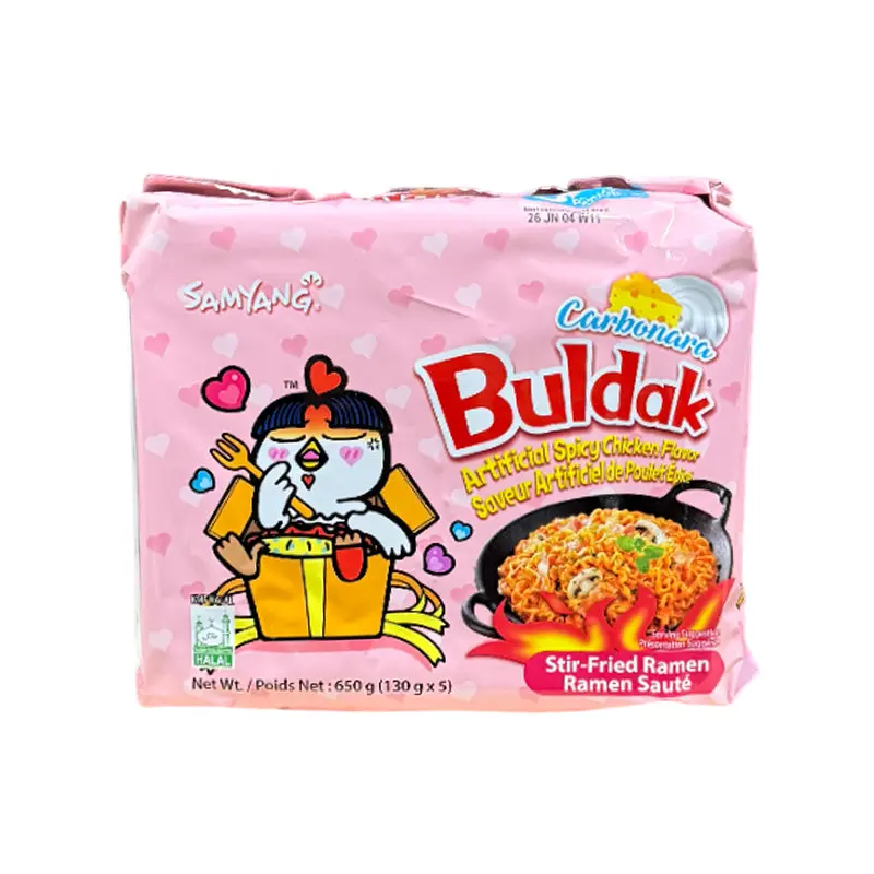 SAMYANG - HOT CHICKEN CARBO RAMEN 5x130 GR