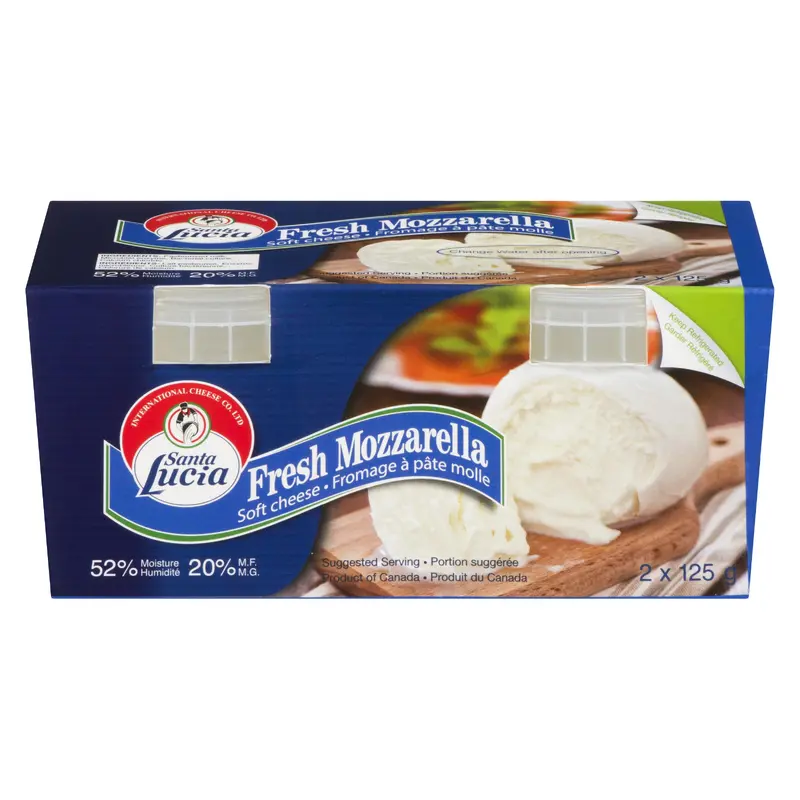 SANTA LUCIA - FRESH MOZZARELLA 2x125 GR
