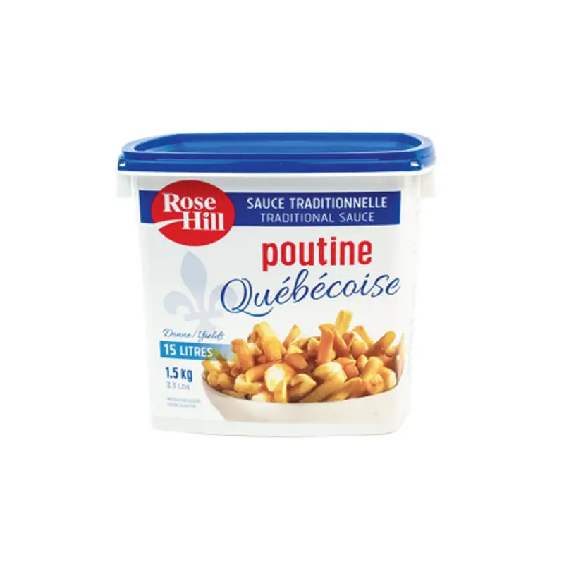 ROSE HILL - QUEBECOISE POUTINE SAUCE MIX 1.5KG