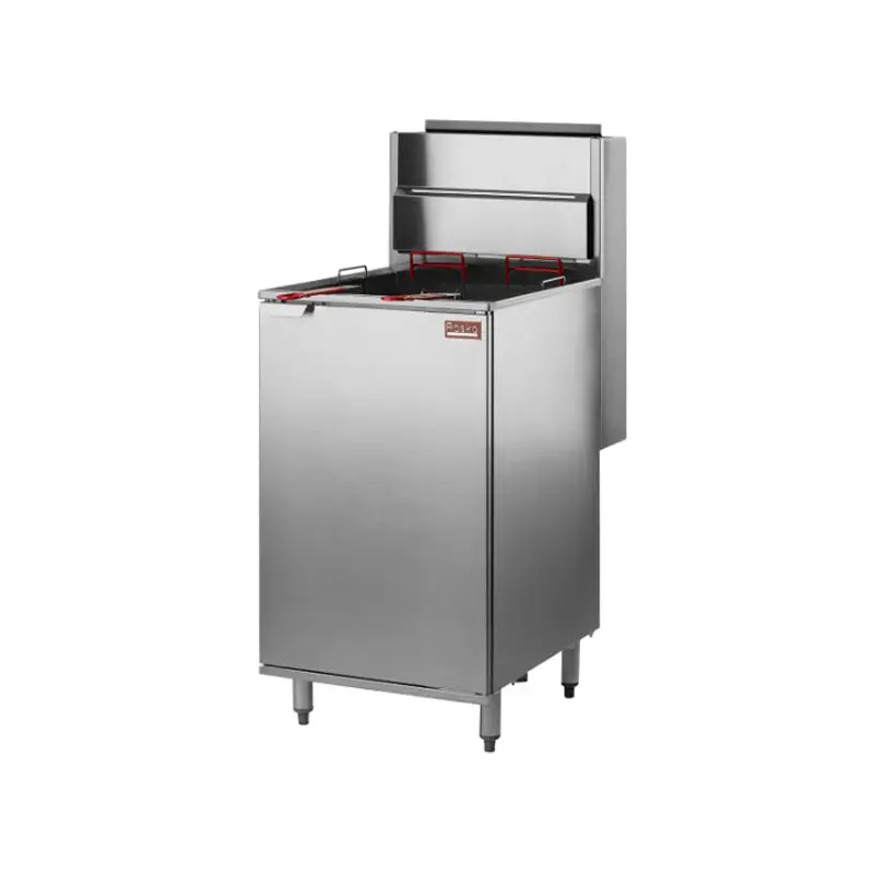 ROSKO - 60LB GAS FLOOR DEEP FRYER MODEL- RO-FFG-160-N 34L