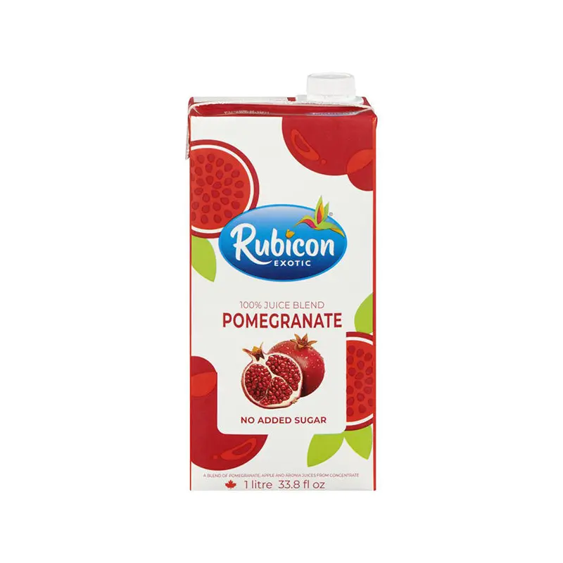 RUBICON - NO SUGAR ADDED POMEGRANATE JUICE 12x1LT