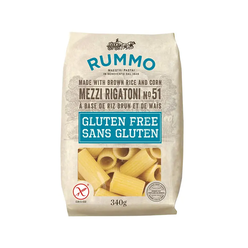 RUMMO - GLUTEN FREE MEZZI RIGATONI #51 340GR