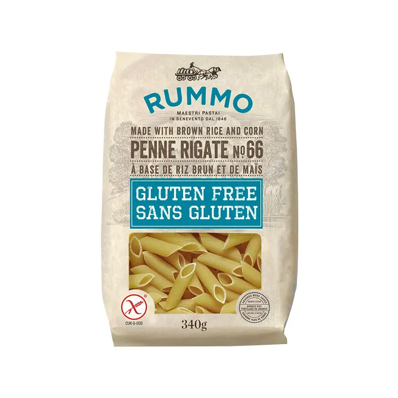RUMMO - GLUTEN FREE PENNE RIGATE #66 12x340 GR
