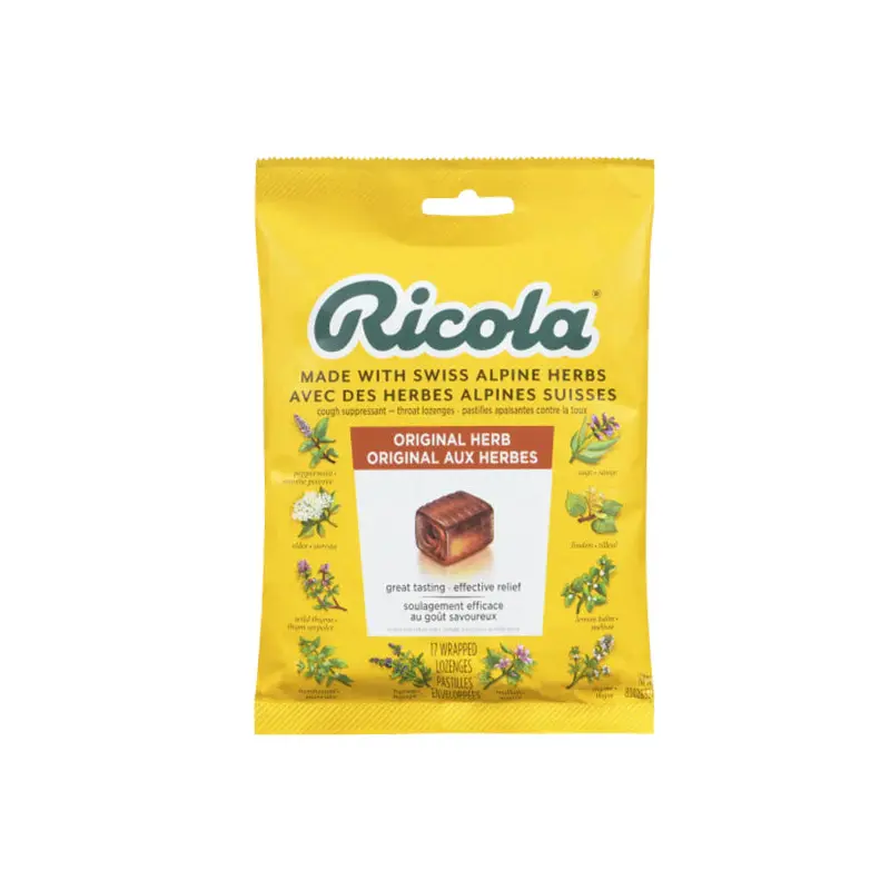 RICOLA - ORIGINAL HERB BAG 8x75 GR