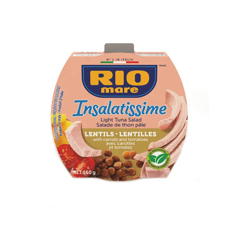 RIO MARE - INSALATISSIME LENTILS 160GR