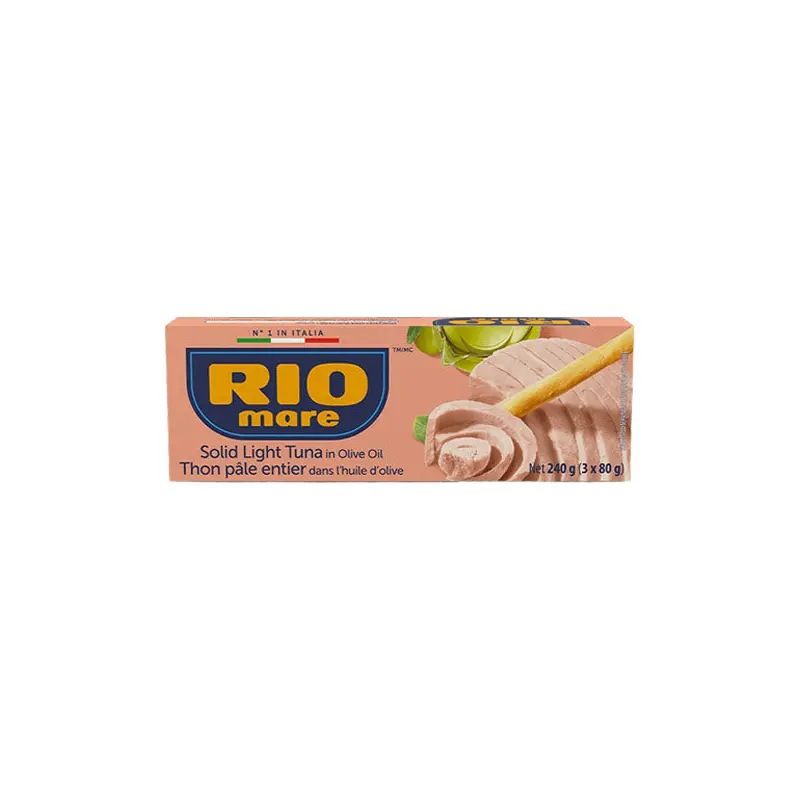 RIO MARE - TUNA IN OIL 3x80 GR