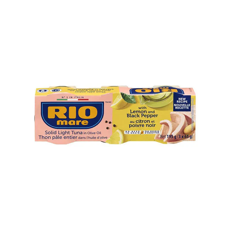 RIO MARE - TUNA LEMON PEPPER 24x3x65 GR