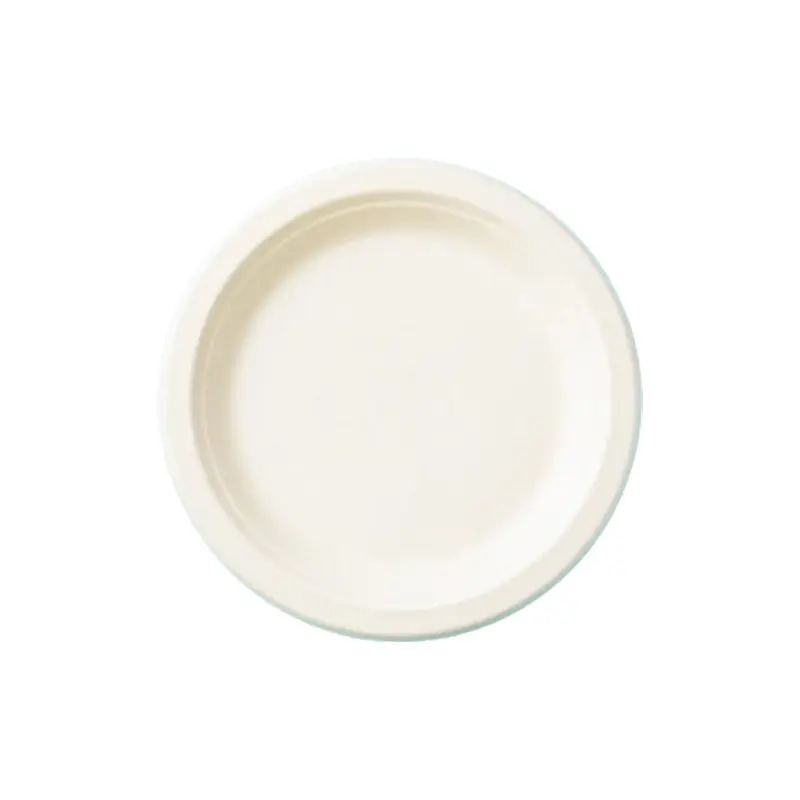 RITE EARTH - 9in BAGASSE ROUND PLATES 500CT