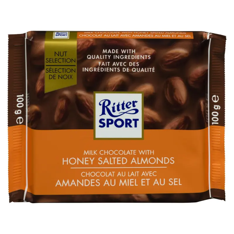 RITTER - NUT HONEY SALT ALMONDS 100GR