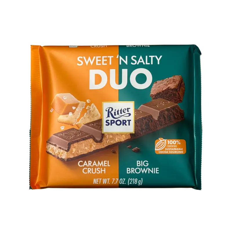 RITTER - SWEET N' SALTY DUO BAR 218GR