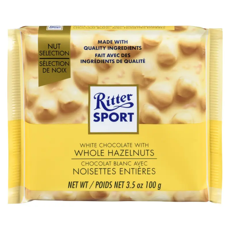 RITTER - WHITE WHOLE HAZELNUTS 10x100 GR