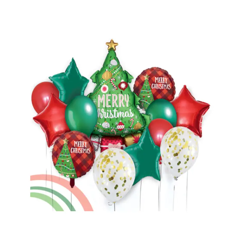 ROOTS BAKER - CHRISTMAS DECORATION BALLOONS 13PC
