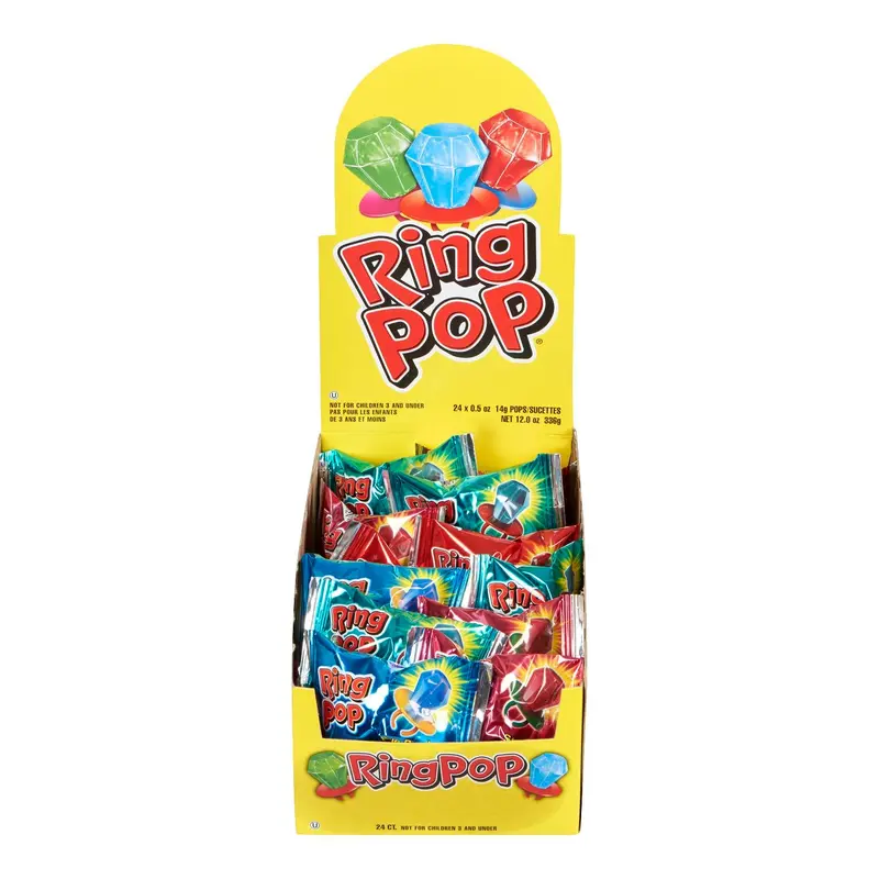 REGAL - RING POP FRUIT 24x14 GR