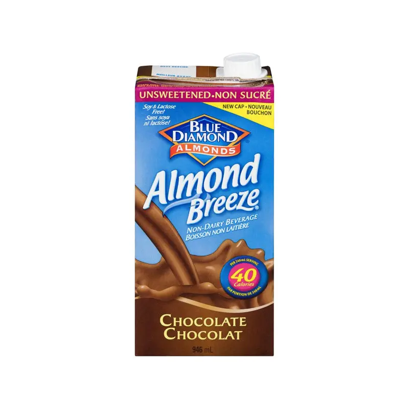 BD ALMOND - BREEZE MILK CHOCOLATE UNSWEETENED 946ML