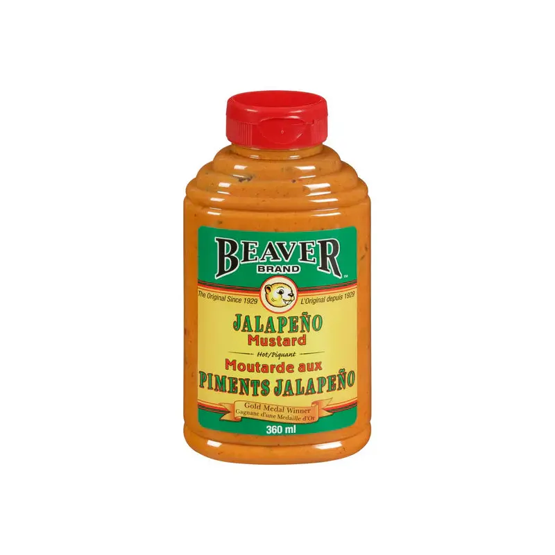 BEAVER - JALAPENO MUSTARD 6x360 ML