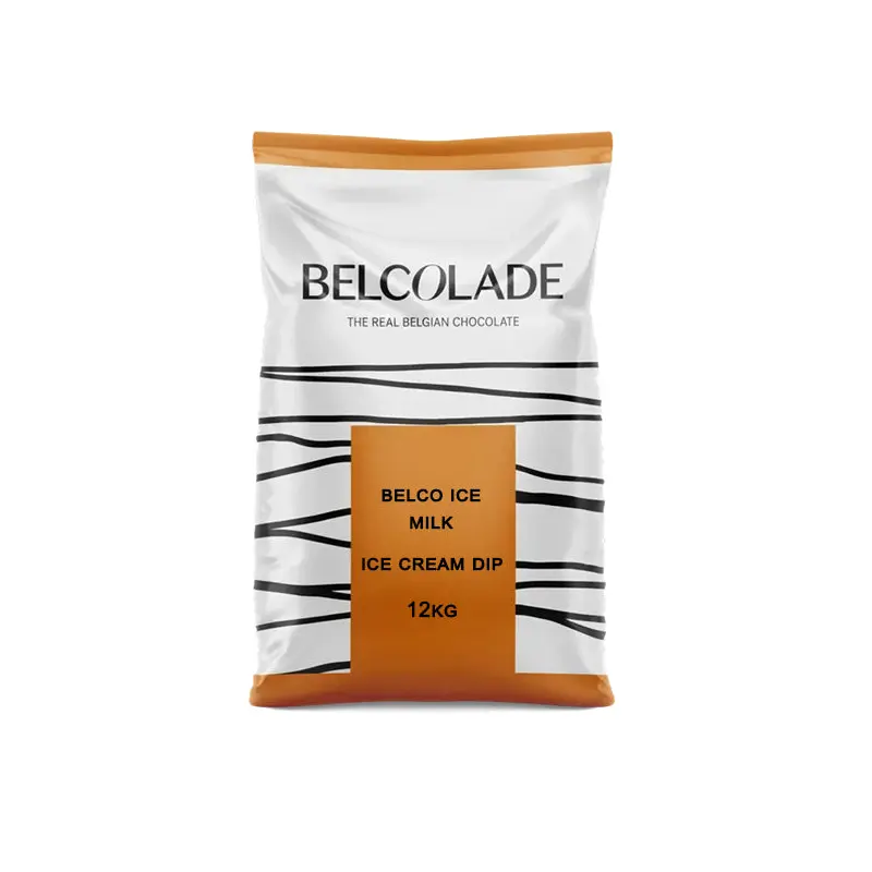 BELCOLADE - BELCO ICE MILK CHOCOLATE FOR CREAM DIPPING 12KG