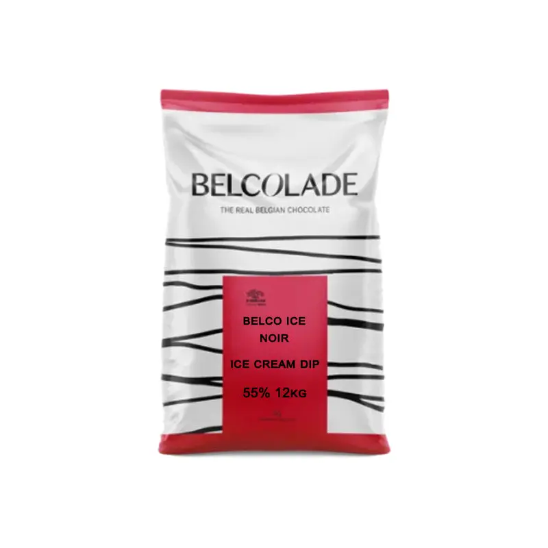 BELCOLADE - ICE CREAM DARK DIPPING CHOCOLATE 12KG
