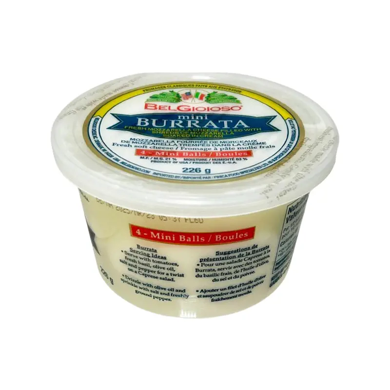 BELGIOIOSO - MINI BURRATA 6x4x57GR
