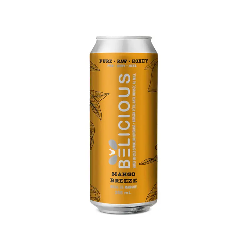 BELICIOUS BEVERAGE - MANGO BREEZE 12x355 ML