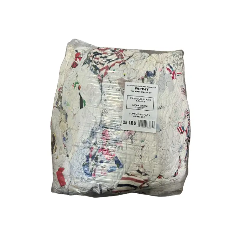 RED TAG - BAG OF RAGS NEAR WHITE 25LB