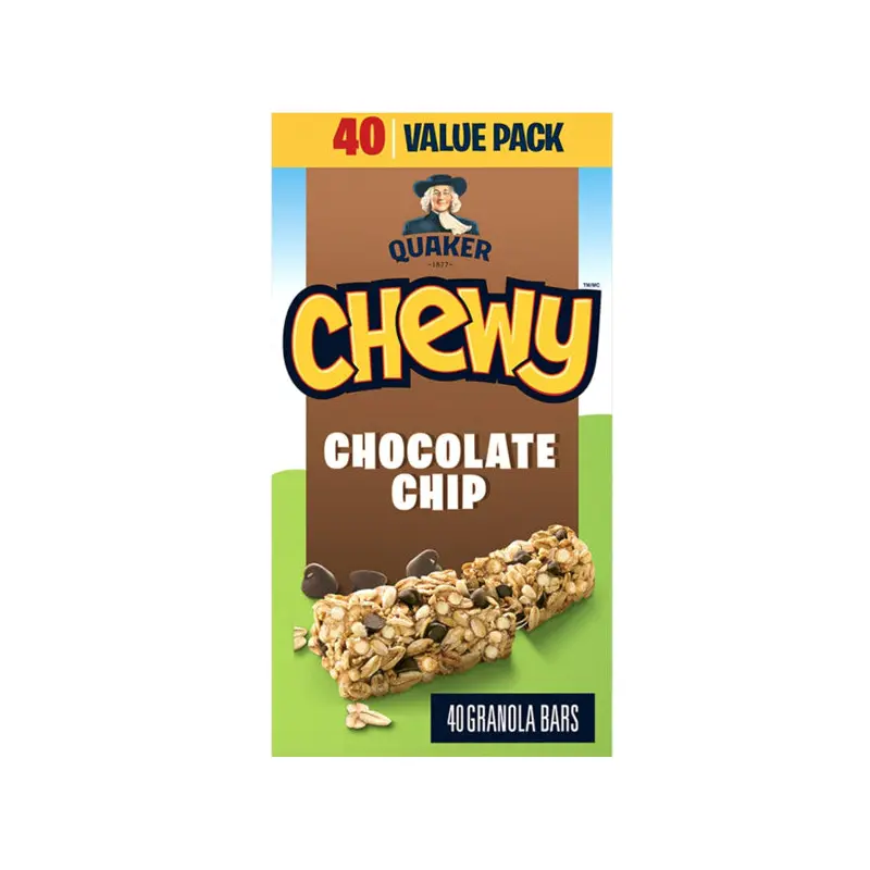 QUAKER - CHEWY CHOCOLATE CHIP 40x24 GR