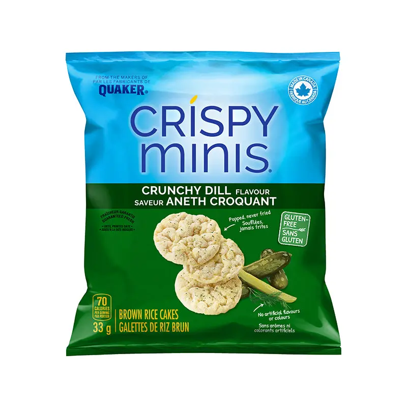 QUAKER - CRISPY MINIS DILL 32x33 GR
