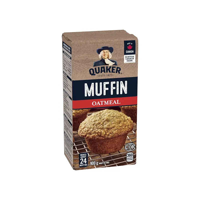 QUAKER - MUFFIN MIX OATMEAL 12x900 GR