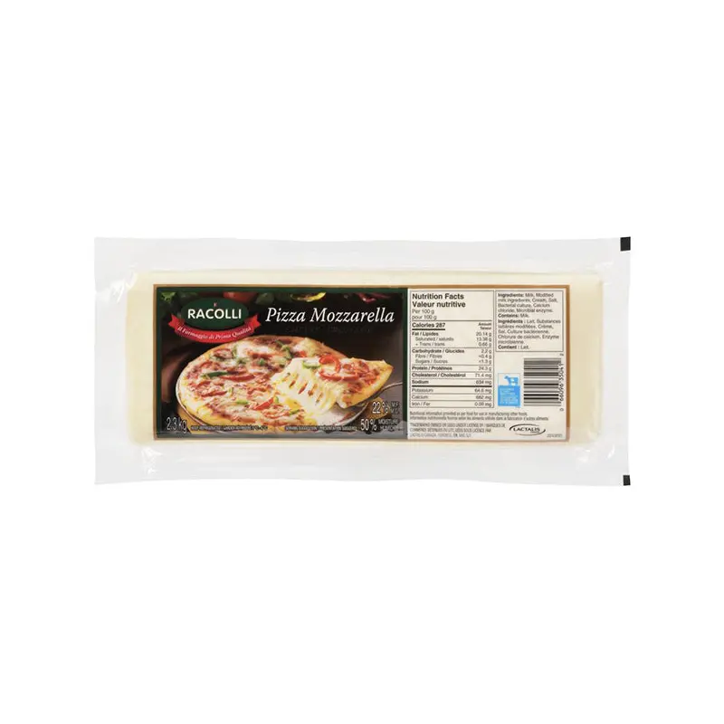 RACOLLI - PIZZA MOZZARELLA BLOCKS 20% PLUS 2.3KG