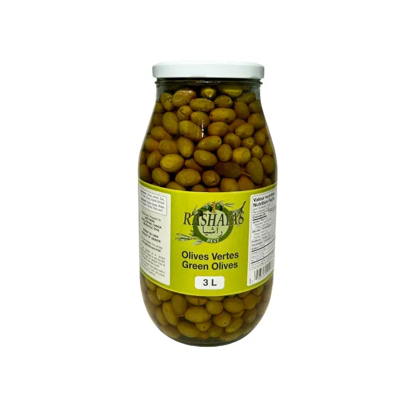 RASHAYAS - GREEN OLIVES 4x3 LT