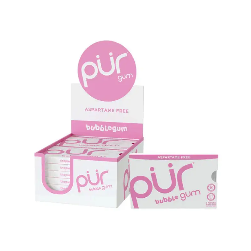PUR - BUBBEGUM BLISTER 20x12x9PC