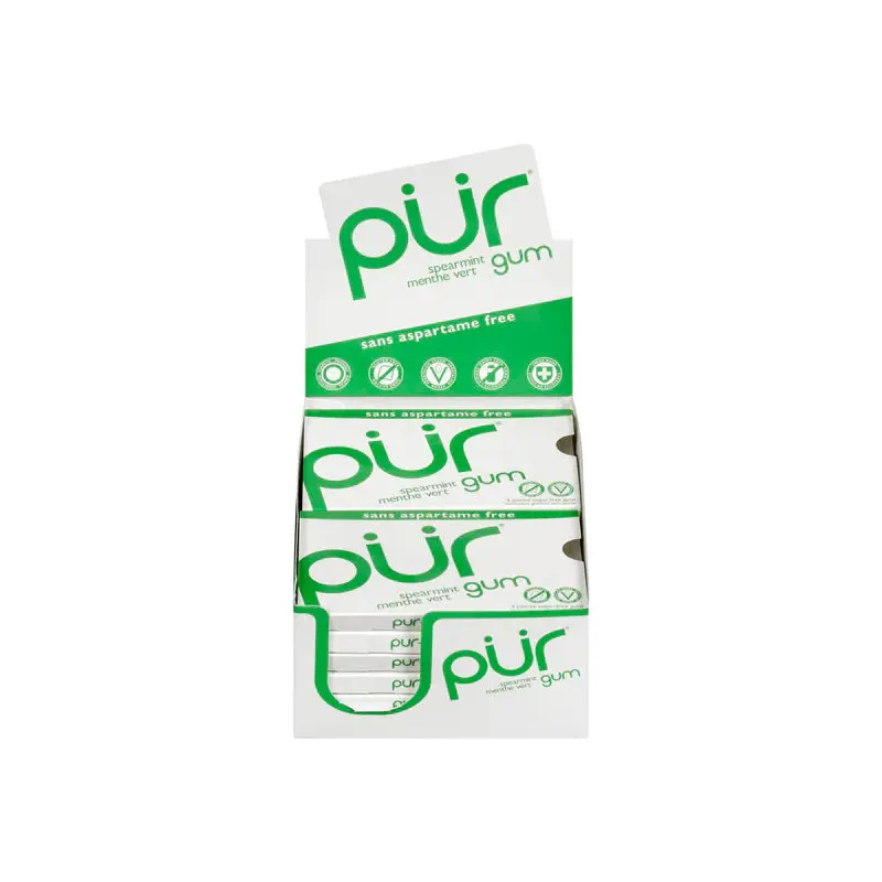 PUR - GUM SPEARMINT BLISTER 20x12x9PC