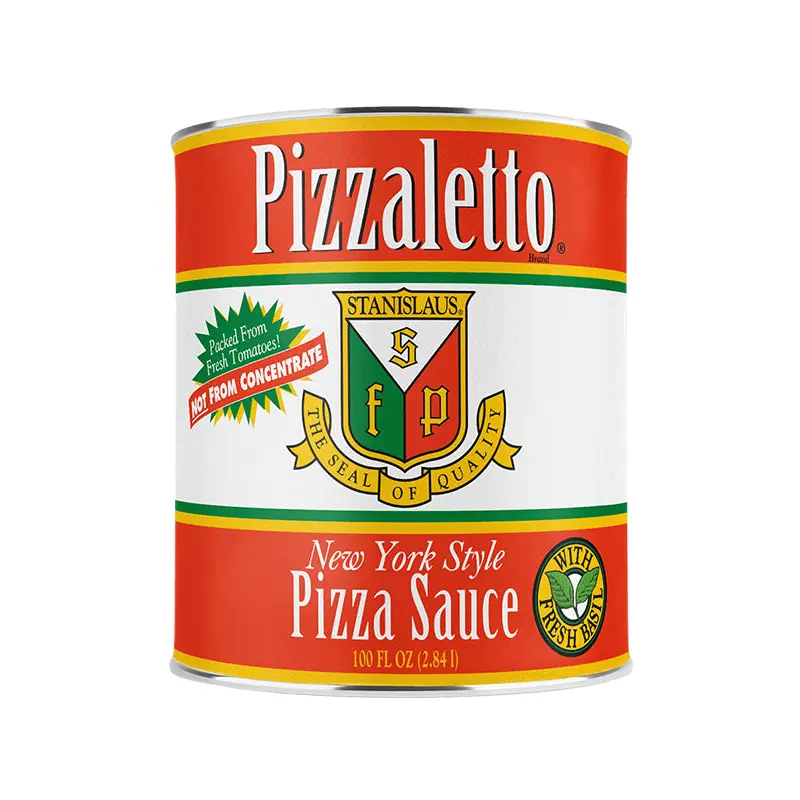 PIZZALETTO - NEW YORK STYLE PIZZA SAUCE 6x100 OZ