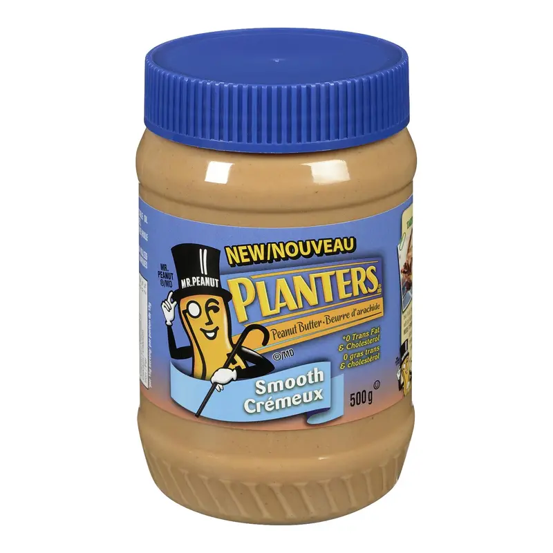 PLANTERS - PEANUT BUTTER SMOOTH 500GR