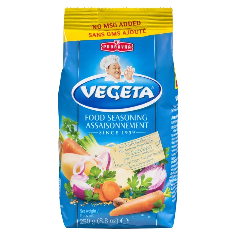 PODRAVKA - SPICE NO MSG VEGETA BAGS 250GR