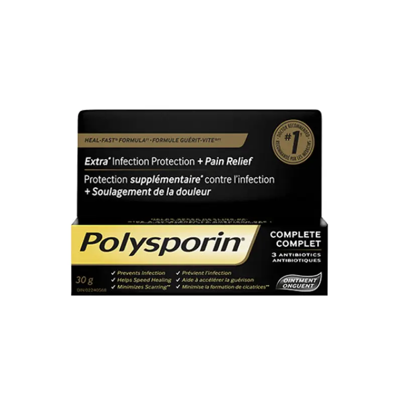 POLYSPORIN - COMPLETE ANTIBIOTICS 30GR