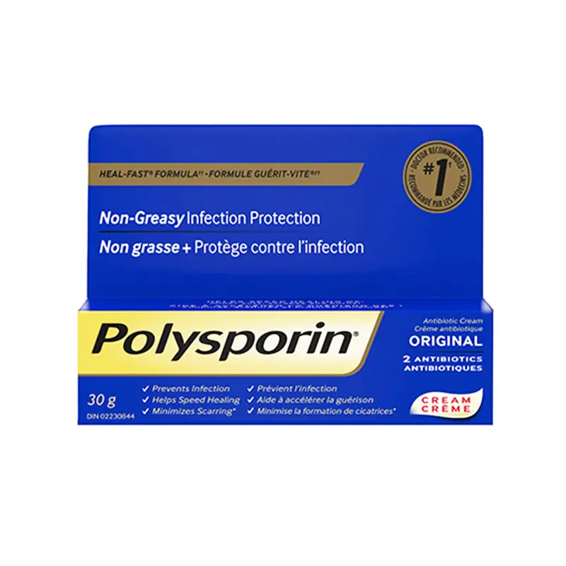 POLYSPORIN - ORIGINAL ANTIBIOTIC CREAM 30GR