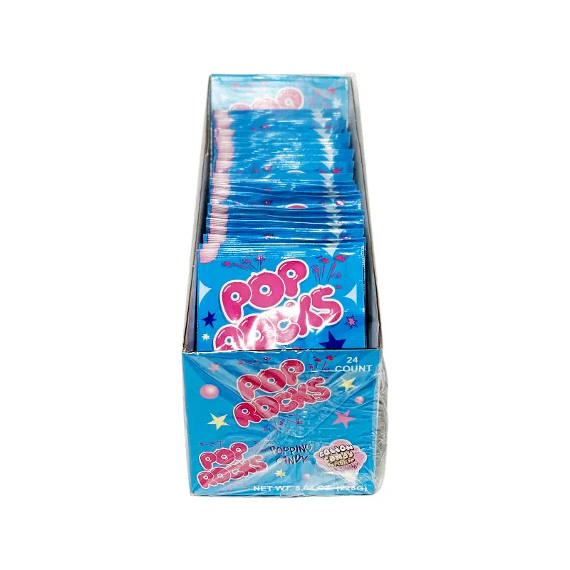 POP ROCKS - COTTON CANDY TASTE THE EXPLOSION 24EA